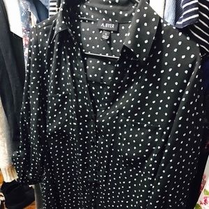 NWT A.Byer polka dot blouse! NEW!
